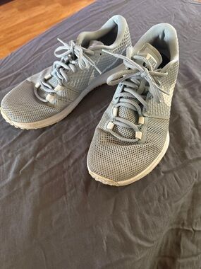 Men’s Nike Light Gray Mesh Trainers